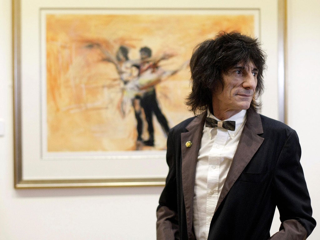 Ronnie Wood: 'I'd gone a long while without drinking and drugging and I though, "I can do it"'
