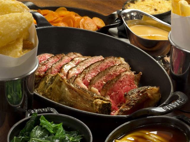 Steak is that unusual thing, a food that needs no adornment