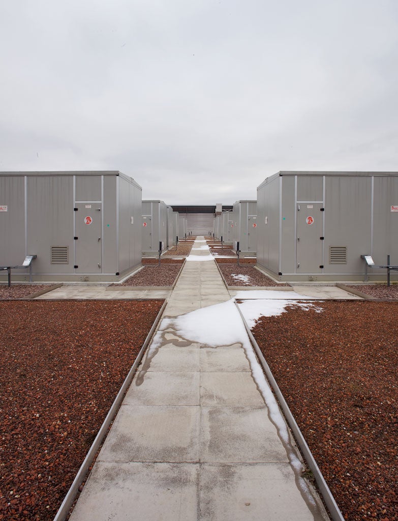 The BFI has owned this site since the late 1970s, when the MoD decided they no longer needed to store their weapons here