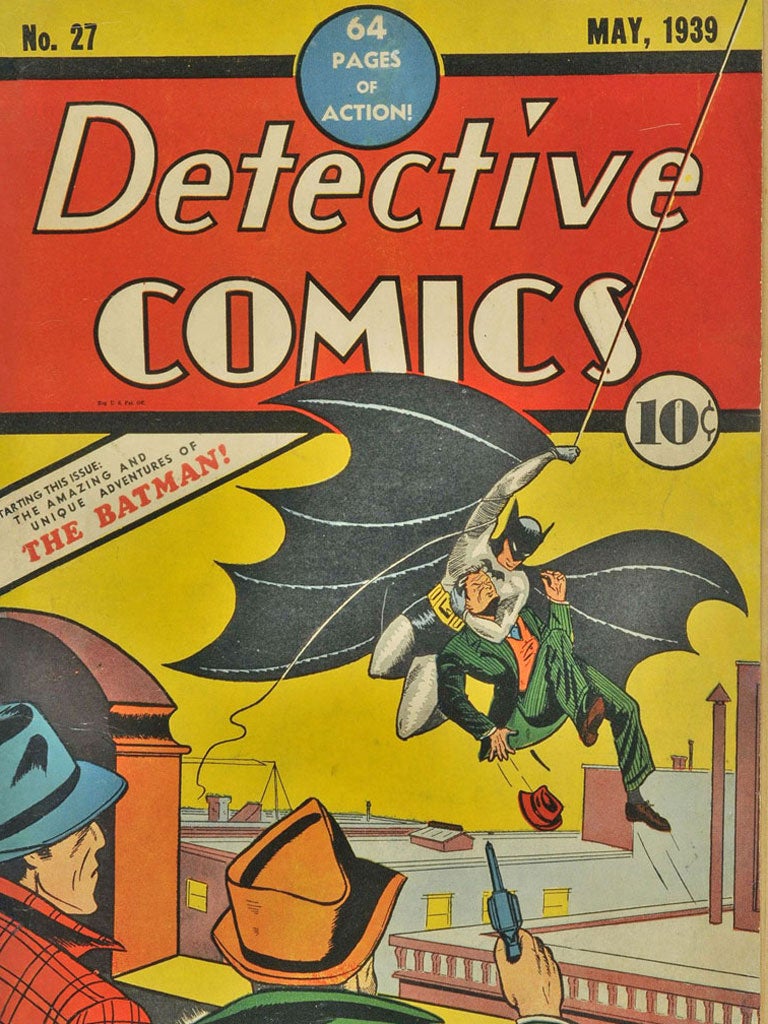 A copy of Detective Comics No 27, in which Batman made his debut, sold for £333,000