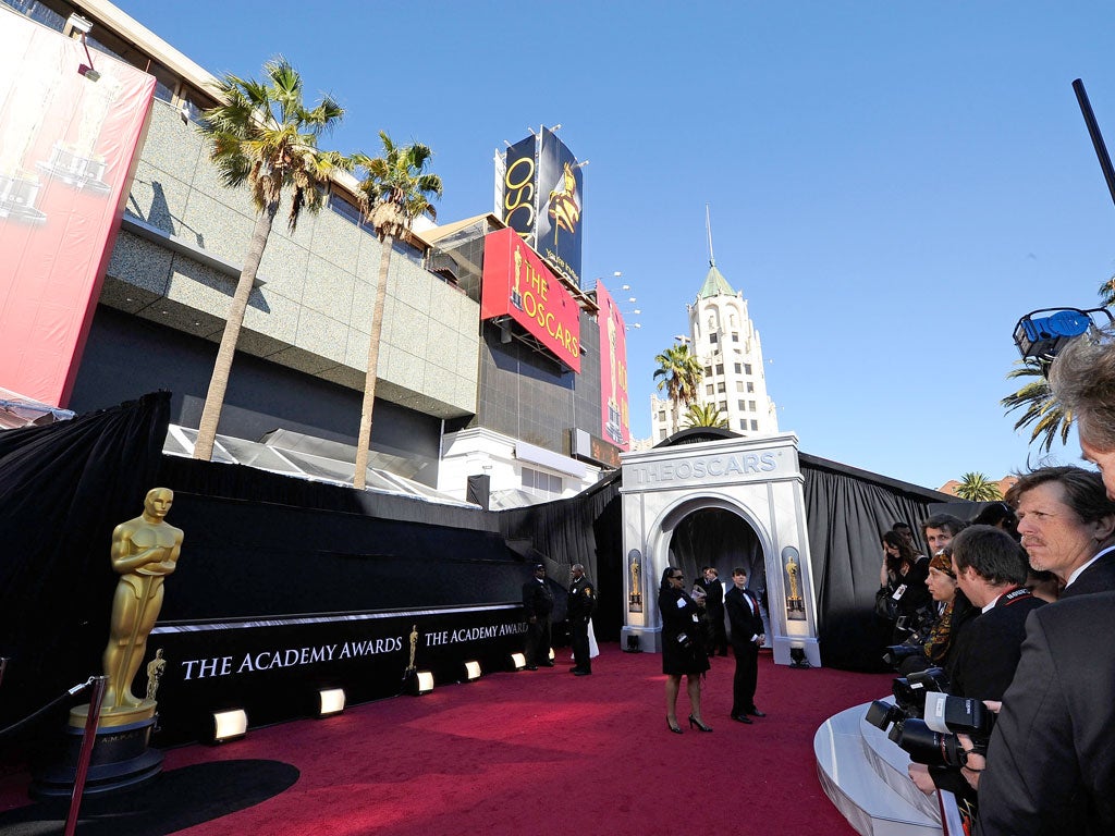 Roll out the red carpet: The Kodak Theatre