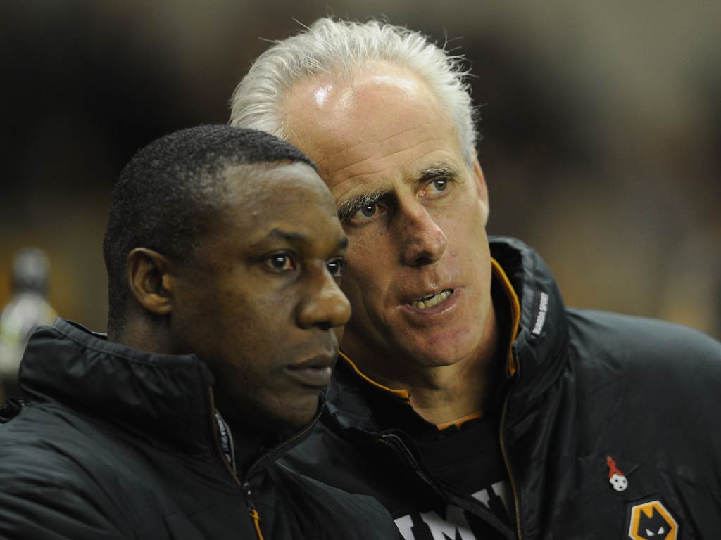 Terry Connor pictured with Mick McCarthy