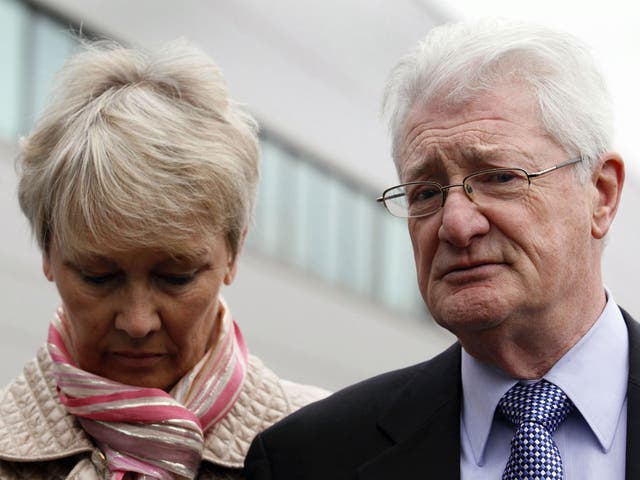 Christopher Tappin and his wife Elaine