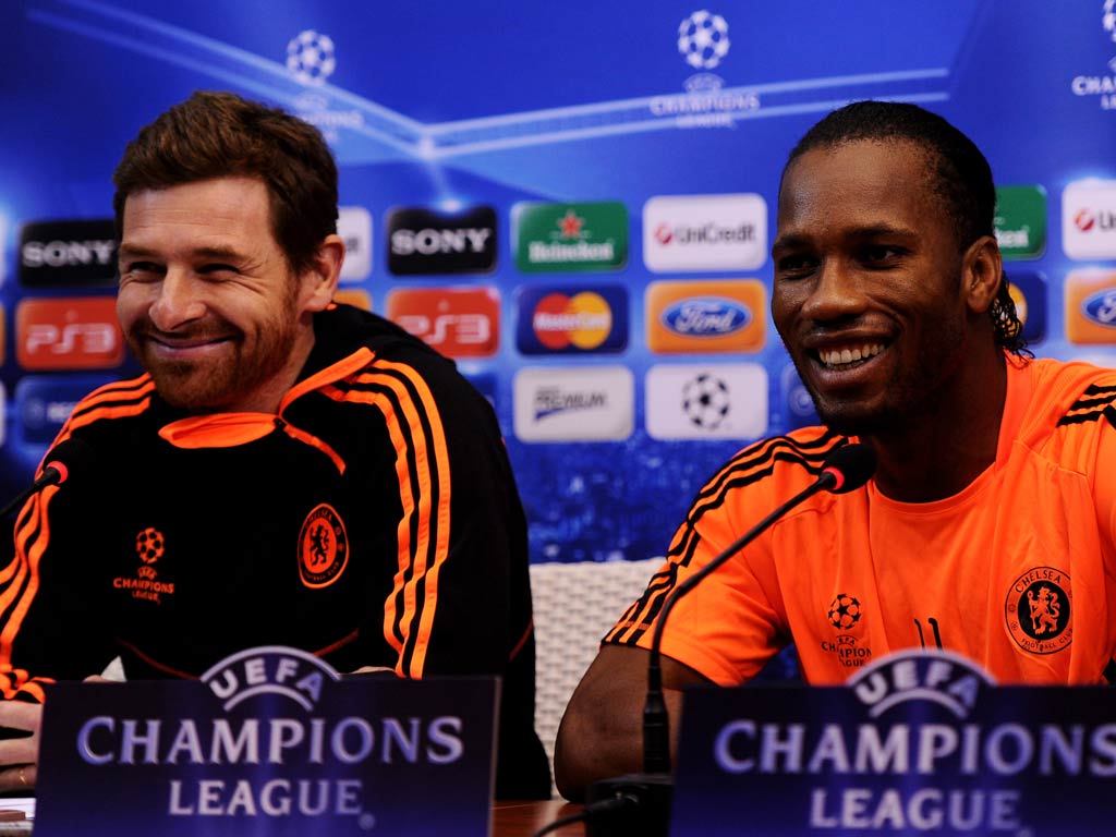 Didier Drogba: "Apparently the first one of us that stops smiling loses their job."