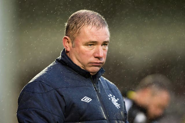 ‘It’s not a good situation but until I speak to Craig I’ll keep my own
counsel,’ Ally McCoist, Rangers manager