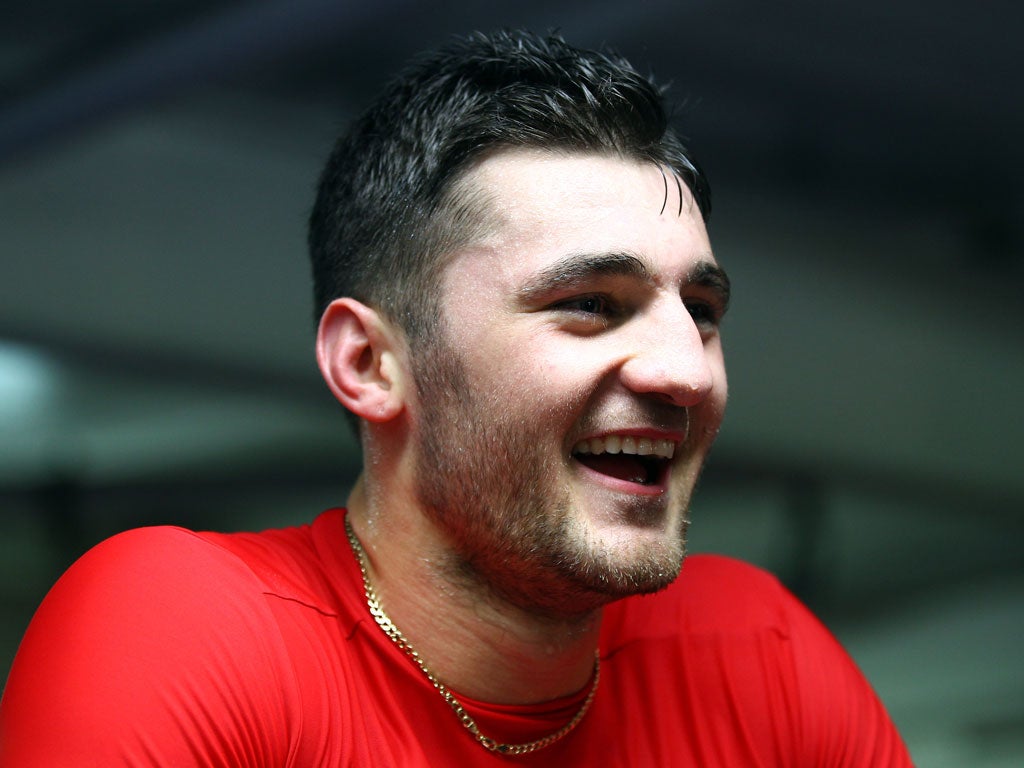 Nathan Cleverley: Could have a tough fight on his hands tonight with
Karpency
