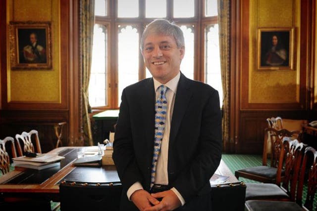  John Bercow said many of those who had tried to prevent him becoming Speaker in 2009 were still 'sulking' three years later