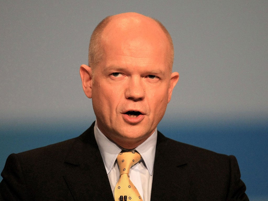 William Hague called today for allegations of irregularities in Russia's elections to be 'thoroughly investigated'