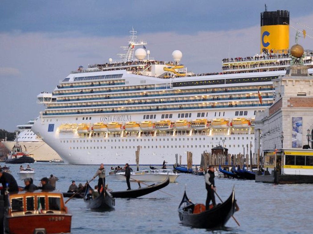 Bookings dropped after the Concordia disaster