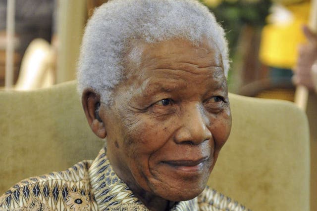 Mandela was admitted to hospital on February 25, 2012 for treatment for a 'long-standing abdominal complaint', the government said