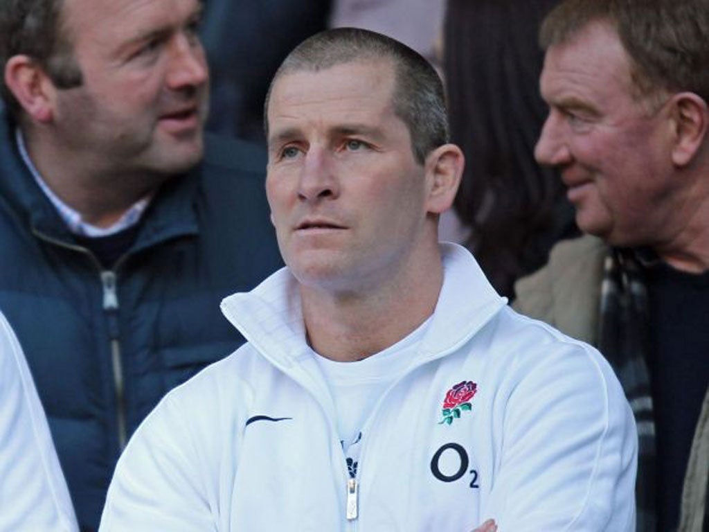 Stuart Lancaster considers his first defeat with England