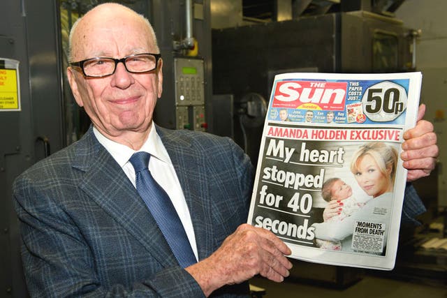 Rupert Murdoch tweeted that more than 3 million copies of The Sun’s new edition were sold