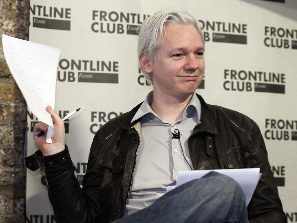 Much of the work was carried out by WikiLeaks founder Julian Assange