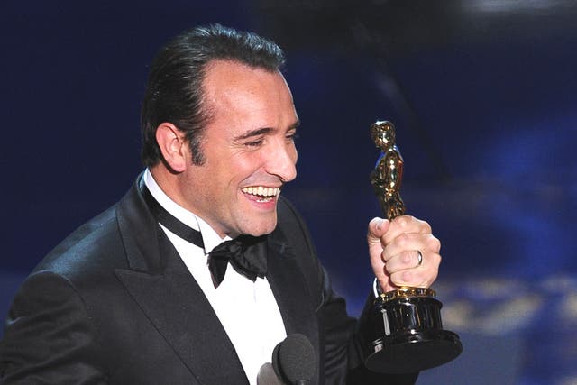 Jean Dujardin won the best actor Oscar for The Artist