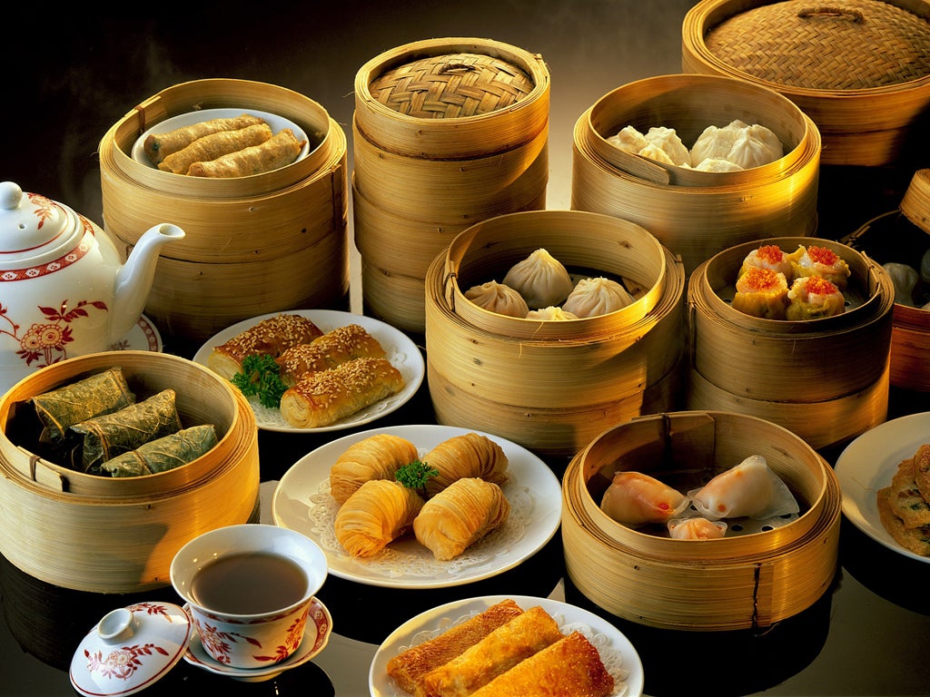 A feast of Hong Kong's famous Dim Sum