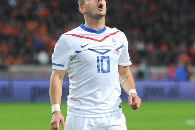 Wesley Sneijder has been struggling for form at Inter