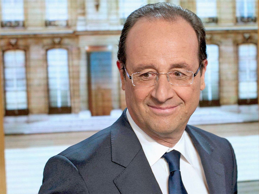 Hollande said the super-tax would be an act of 'social justice' and 'patriotism'