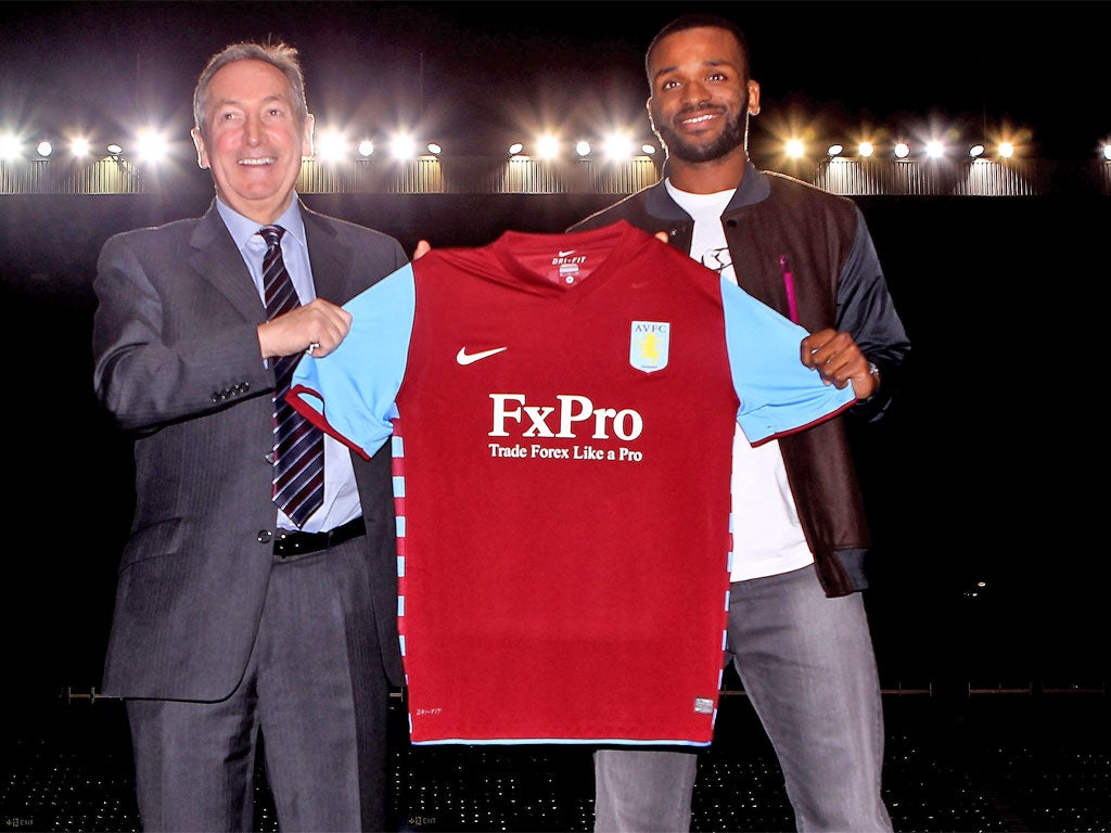 The signing of Darren Bent helped Villa record £54m losses