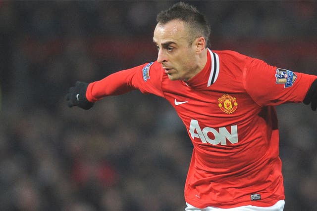 Berbatov has slipped to fourth choice among the United strikers