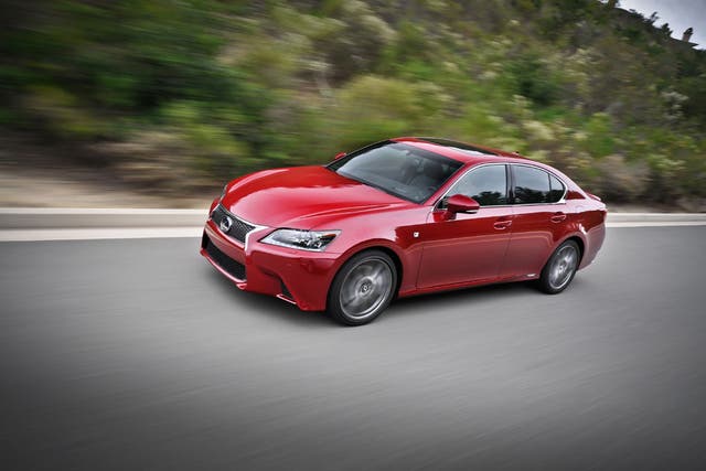 The new Lexus GS looks sharper than the previous one
