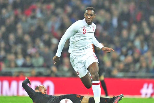 Danny Welbeck: Wayne Rooney’s throat infection
might be a blessing in disguise: England need to learn to play without him, given his suspension. Danny Welbeck showed the skills necessary to lead the line against France and Sweden: showing for the ball,
holding it up and then linking well