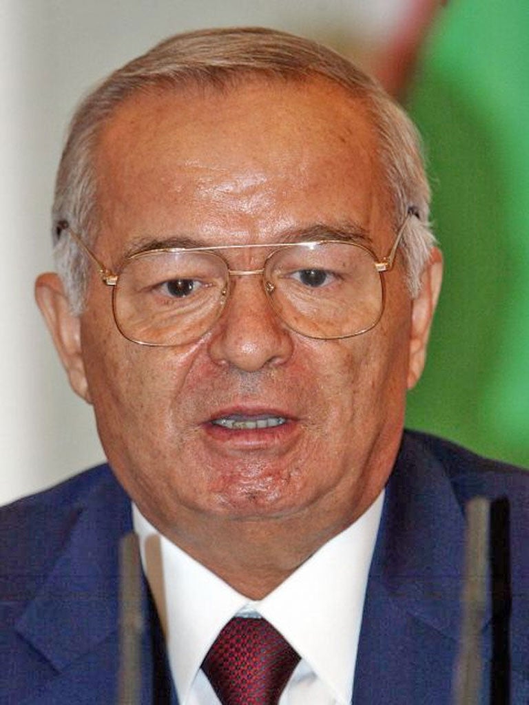 Uzbekistan is one of the world’s most vicious dictatorships with no dissent tolerated. On the
one occasion, in the city of Andijan in 2005, Mr Karimov's security forces opened fire on the protesters, killing hundreds. The Uzbek regime refused to allow an