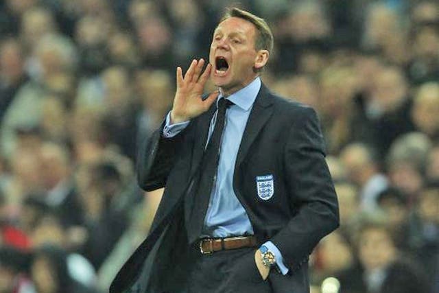 Stuart Pearce was in charge for the friendly with the Netherlands