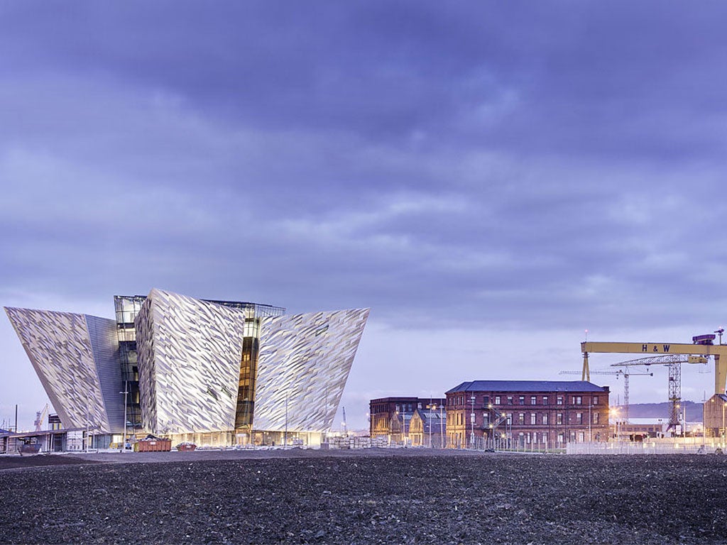 Ship building: Titanic Belfast approaching completion
