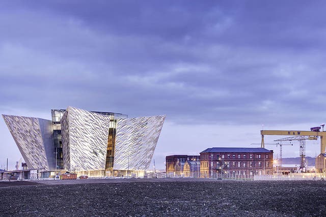 Ship building: Titanic Belfast approaching completion