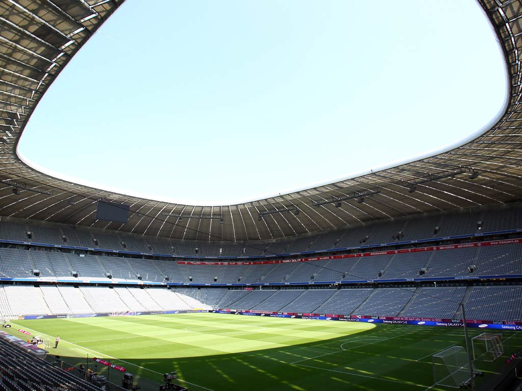 The final will be played at the Allianz Arena