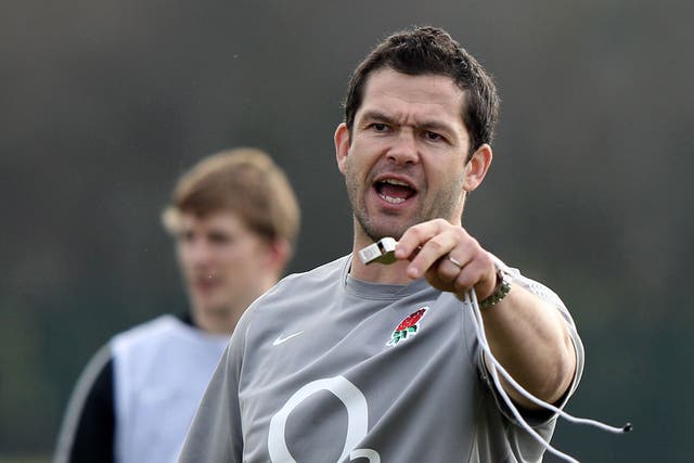 England Assistant Coach Andy Farrell