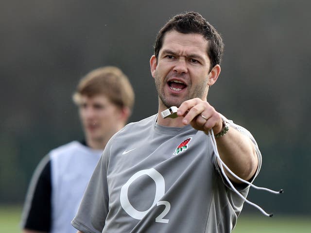 England Assistant Coach Andy Farrell