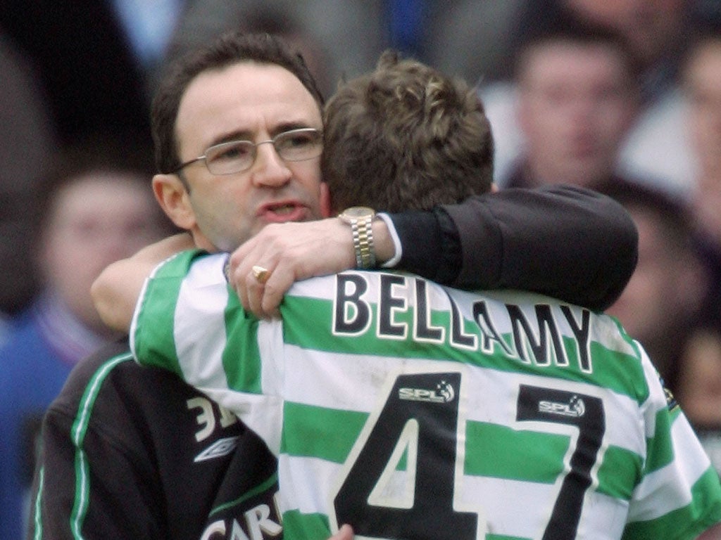 Martin O’Neill hopes memories of Old Firm games will help
Sunderland in tomorrow’s derby