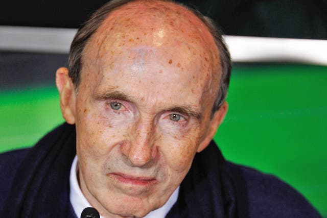 Sir Frank Williams has decided to step down from the board of the former Formula One world champions