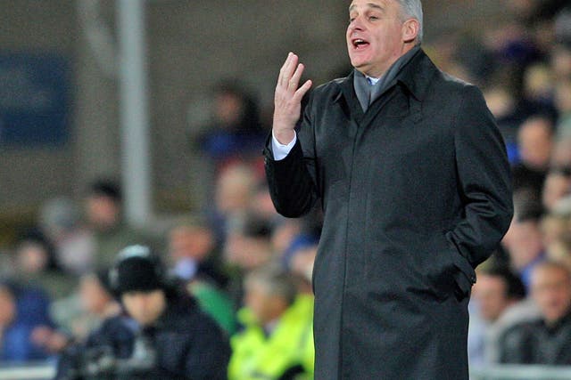After nine months out of the game, Dave Jones has taken
charge of the Owls