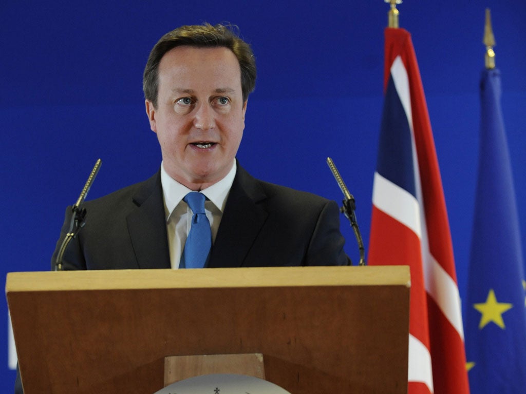 David Cameron: The PM wants to repair damage to the Tory brand after the row over NHS reforms