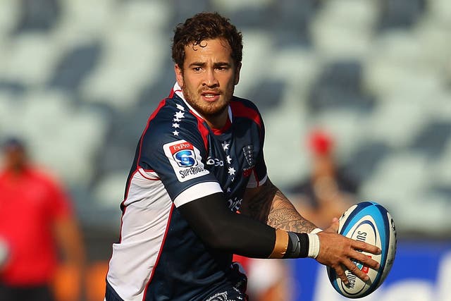 Cipriani, here playing for the Melbourne Rebels, is good enough to play for England again, at fly-half with Owen Farrell wearing the No 12 jersey