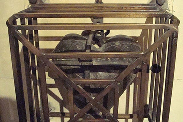 The preserved heart of St Laurence O'Toole was taken from Saint Lauds Chapel