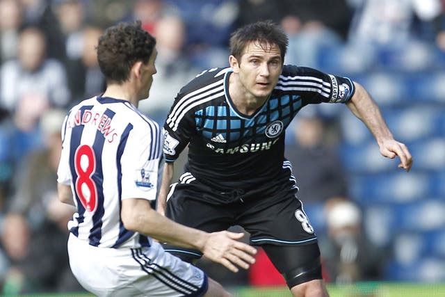 Frank Lampard was anonymous, save for missing a glorious late chance
