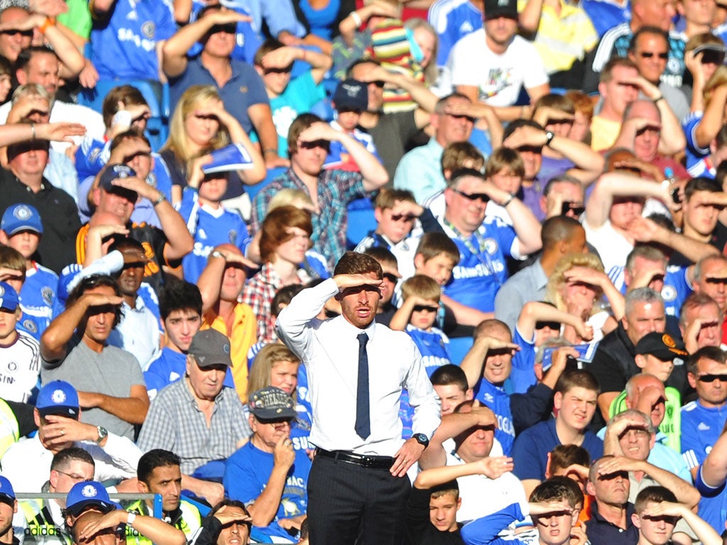 Andre Villas-Boas was sacked as Chelsea’s manager yesterday