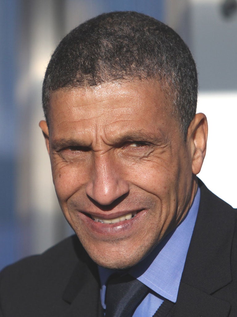 CHRIS HUGHTON: The Birmingham manager expects his team to raise their game against Chelsea