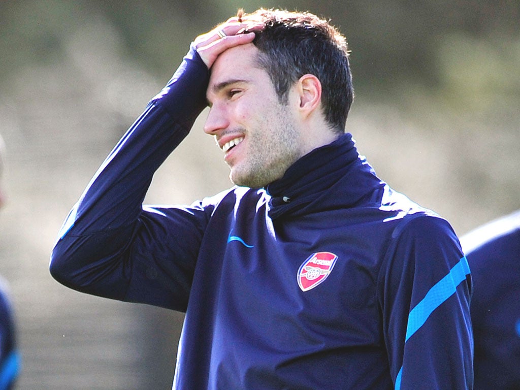 The Gunners need Robin van Persie on top form