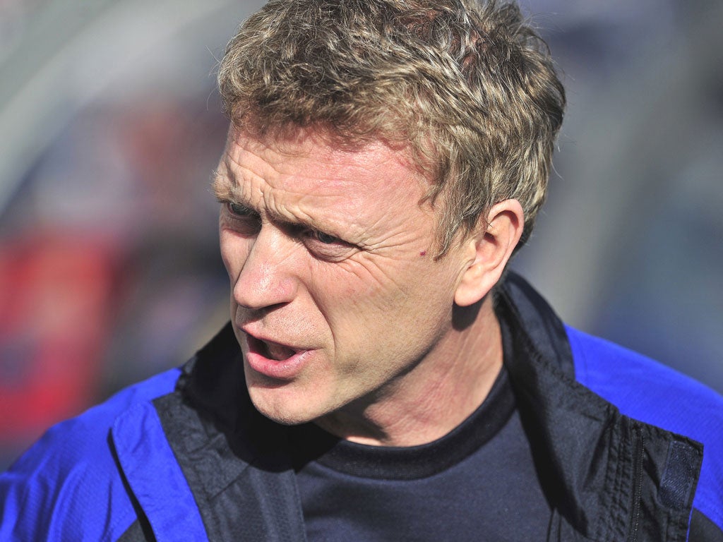 David Moyes has been named LMA manager of the year three times
in his spell at Everton