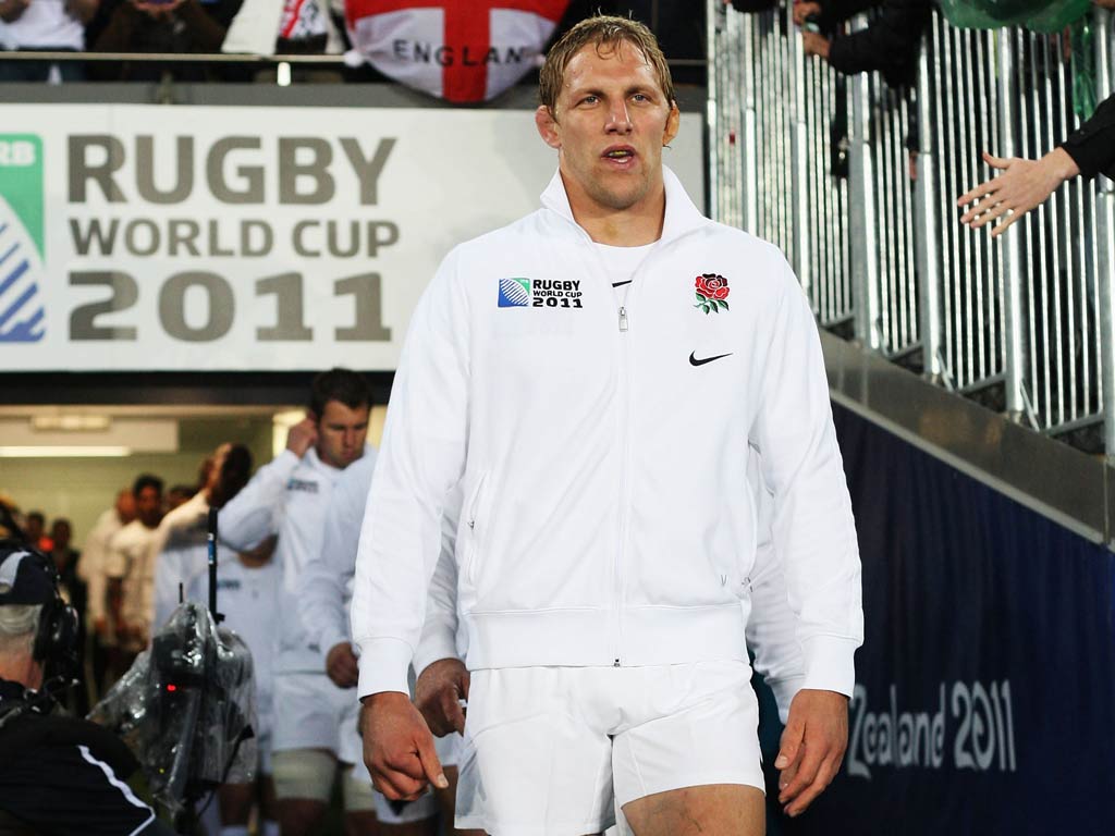 Lewis Moody captained England at the most recent World Cup