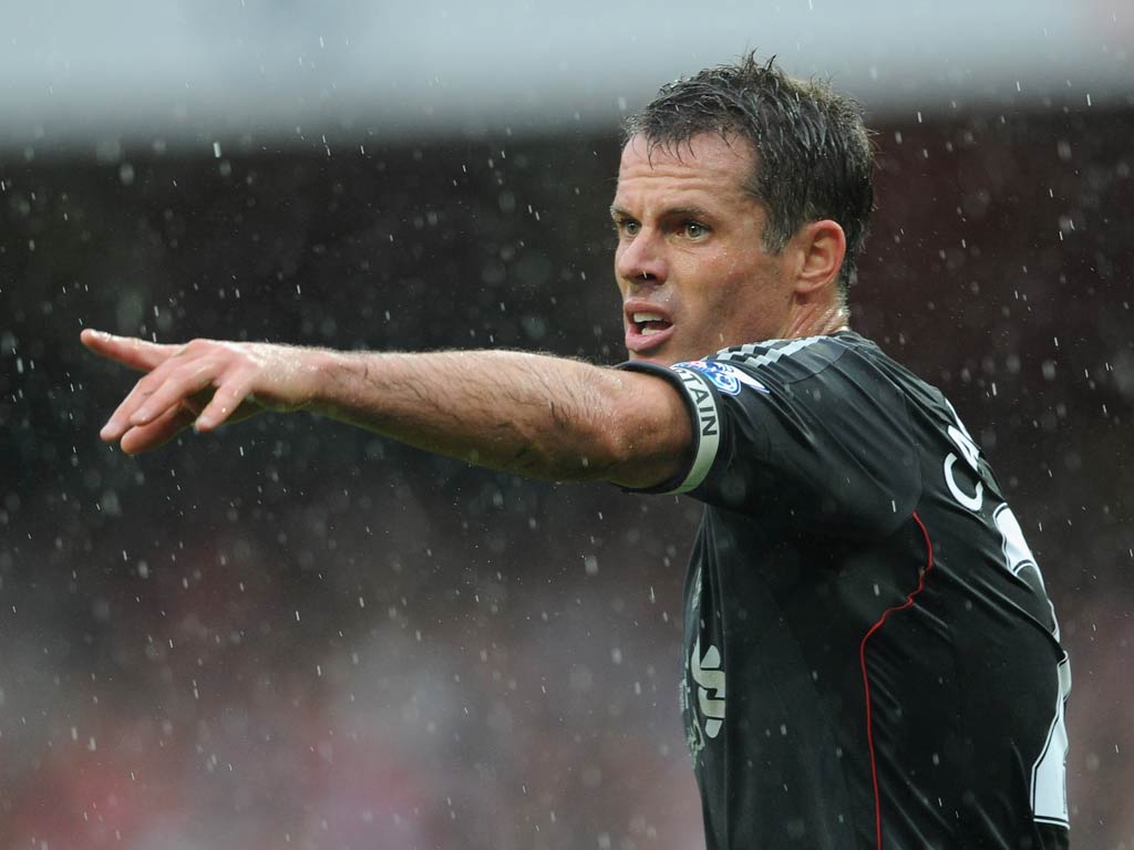 Jamie Carragher has lost his place in the first team