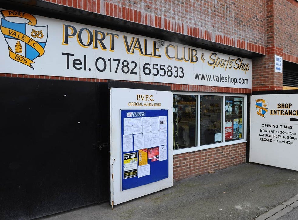 Port Vale set to go into administration The Independent The Independent