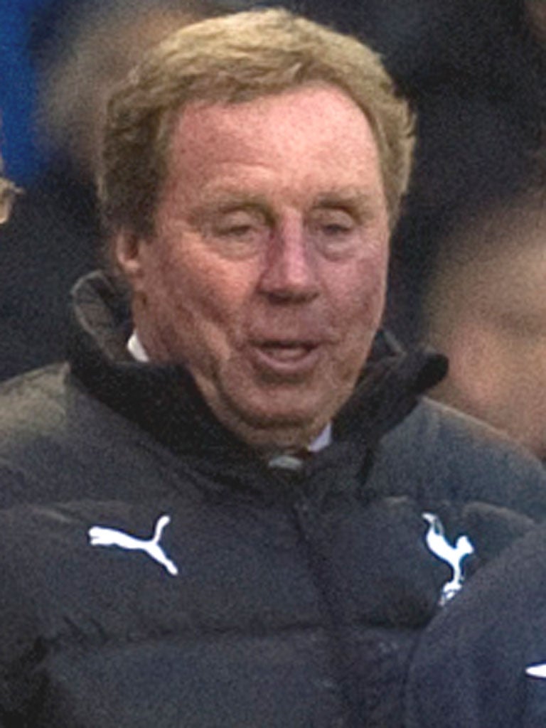‘This is going to be a tough game. If we’re sloppy then we’re going to be in trouble,’ says Harry Redknapp Spurs manager
