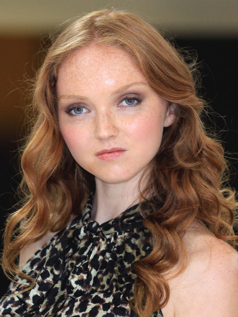 Lily Cole studied art history at Cambridge