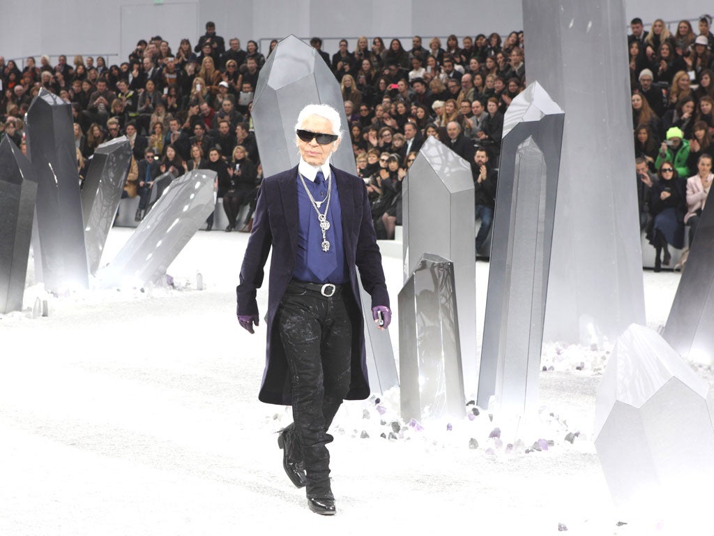 Karl Lagerfeld presents Chanel women’s ready-to-wear autumn/
winter 2012-13 range