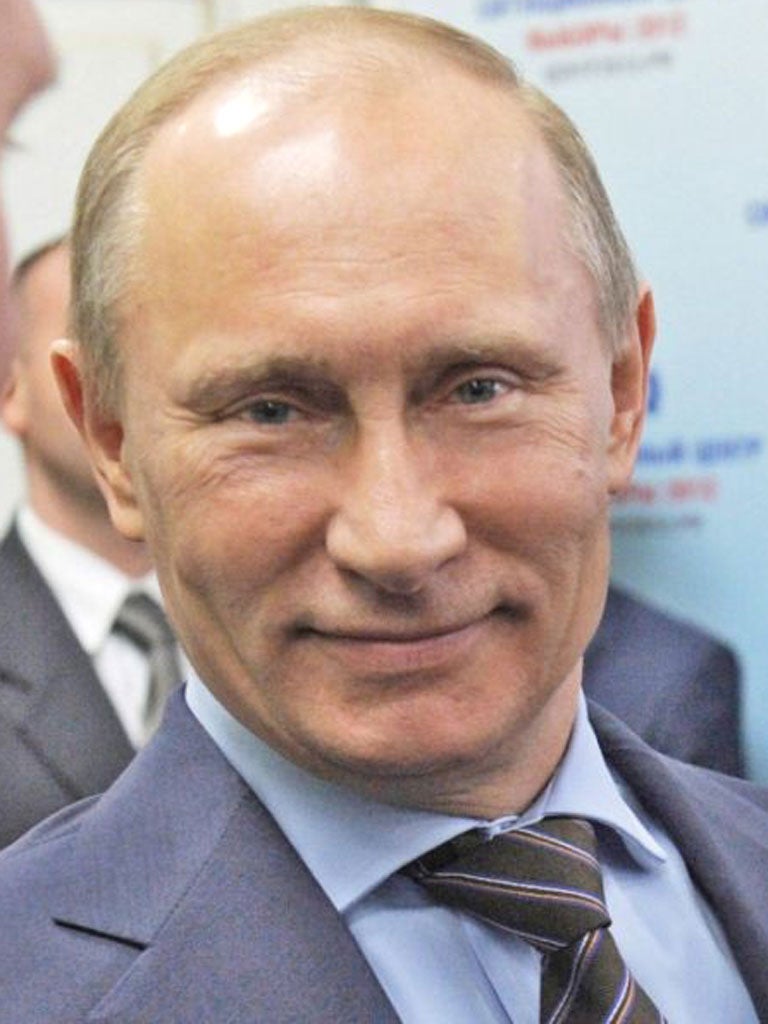 VLADIMIR PUTIN: Russia’s longest serving leader since the Soviet
era will become President in May